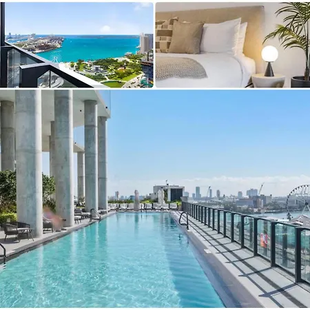 Mvr Private Balcony Overlooks All Of Miami